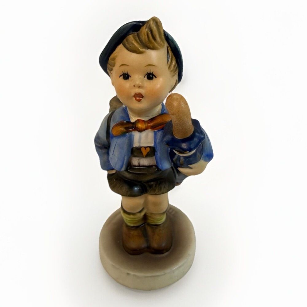 1948 Hummel Goebel Home From Market Boy Figurine #198  2/0 4.25” W Germany